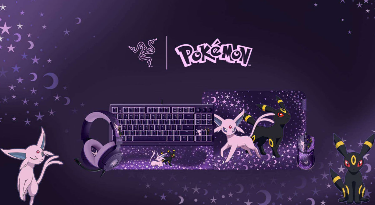 Razer lança linha de periféricos Pokémon em homenagem aos 30 anos da franquia