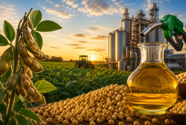 Regulação do biodiesel redefine preços do óleo de soja no mercado global