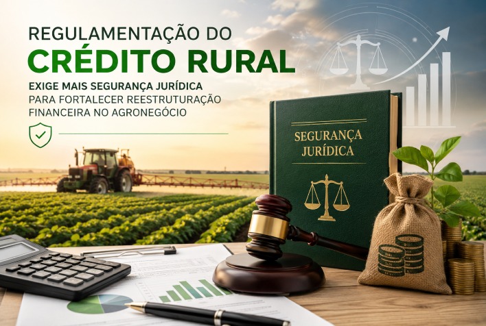 Regulamentação do crédito rural precisa de segurança jurídica para reestruturação no agronegócio