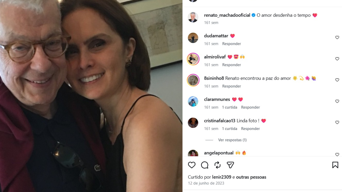 Renato Machado e Mônica Morel: um amor discreto e duradouro em meio ao jornalismo