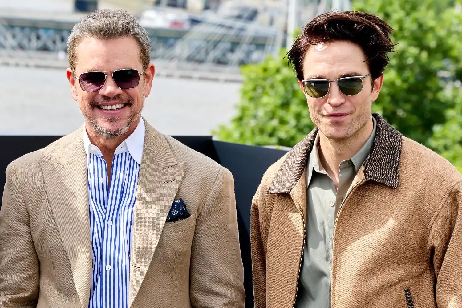 Robert Pattinson pensou que Matt Damon era um "psicopata" ao ouvir gritos no trailer de 'A Odisseia'
