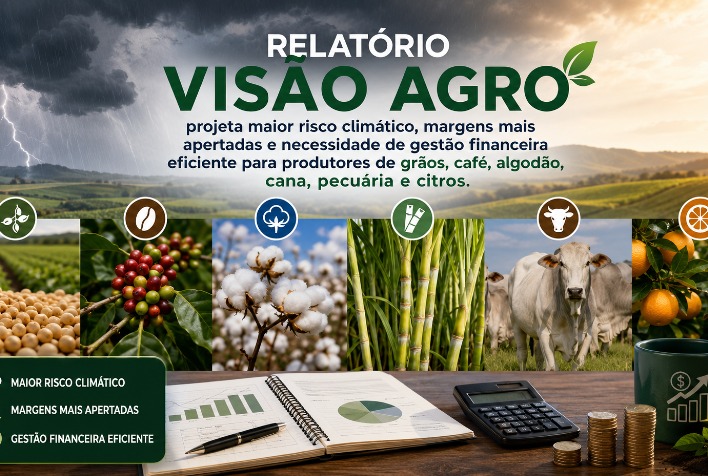 Safra 2026/27 do agro brasileiro enfrenta desafios com El Niño e custos elevados, aponta Itaú BBA