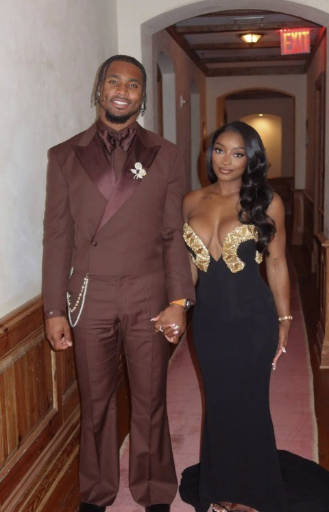 Simone Biles compartilha looks de gala em noite romântica com Jonathan Owens