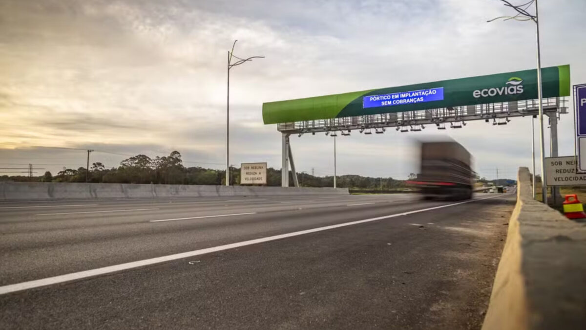 Sistema de pedágio free flow começa a operar no Anchieta-Imigrantes em agosto