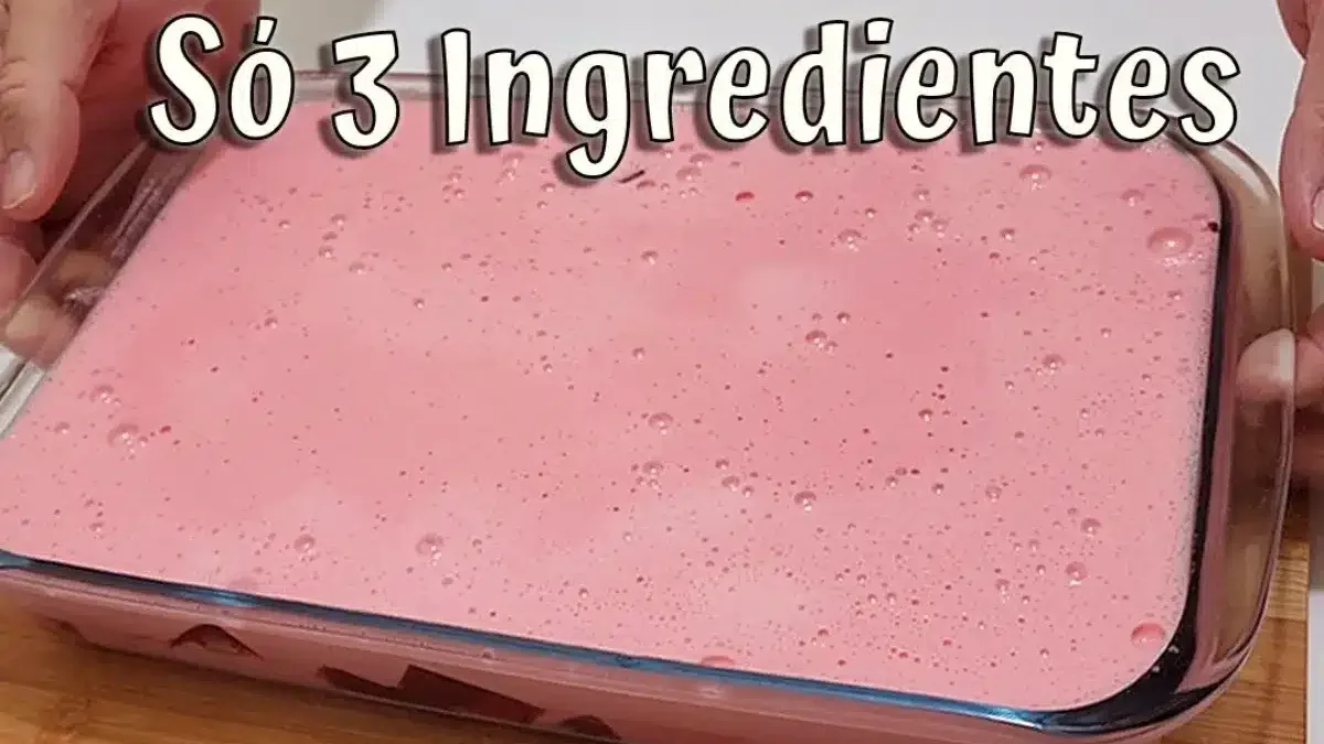 Sobremesa de 3 ingredientes no liquidificador promete praticidade e sabor em casa