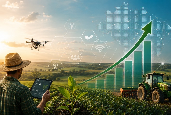 Startups do agro crescem 84% em seis anos e transformam o campo brasileiro