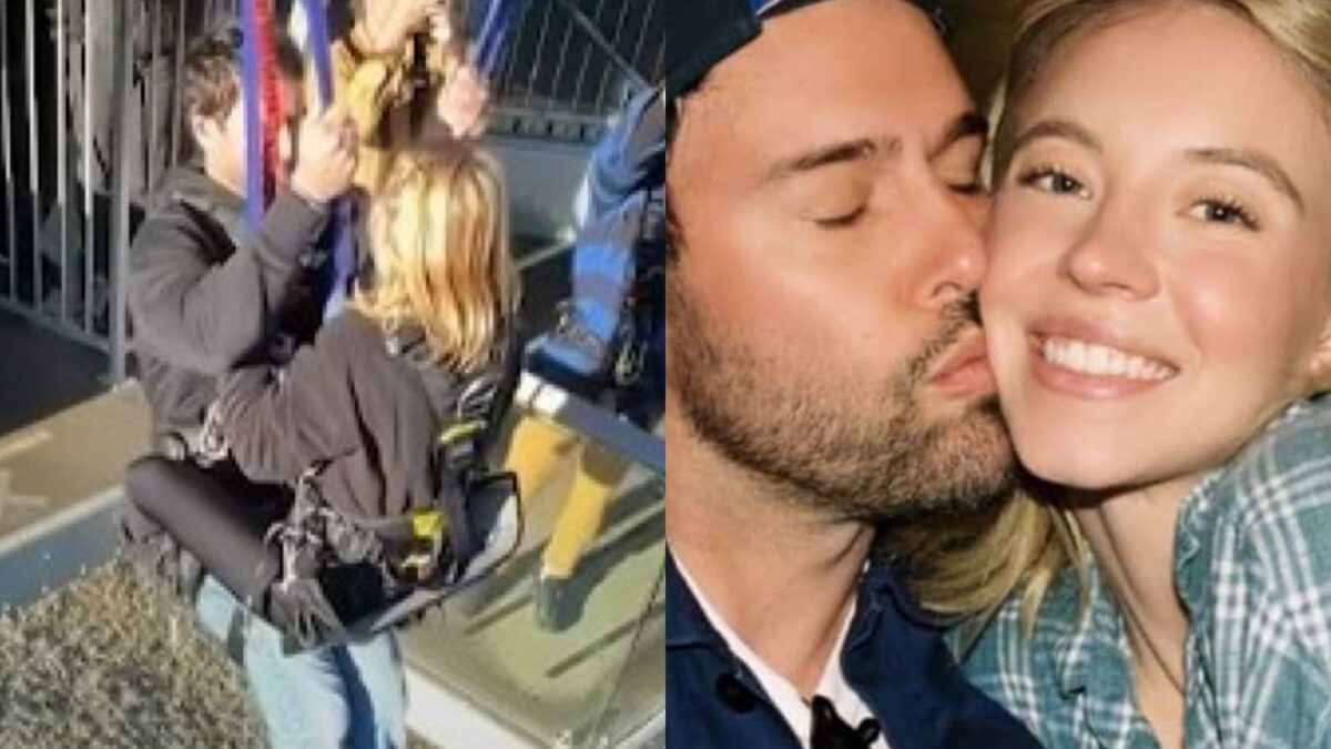 Sydney Sweeney e Scooter Braun enfrentam salto radical em teste de confiança na Nova Zelândia