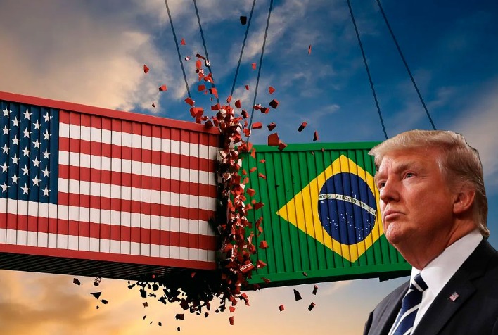 Tarifaço de Trump pressiona exportações brasileiras e impacta eleições de 2026