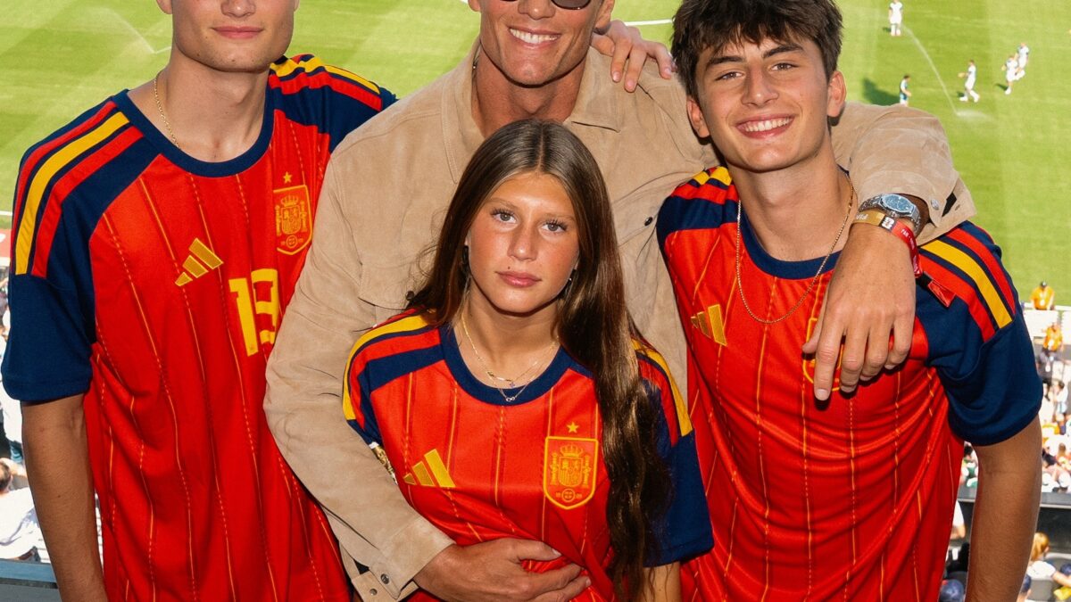 Tom Brady compartilha momentos inesquecíveis da final da Copa do Mundo com os filhos