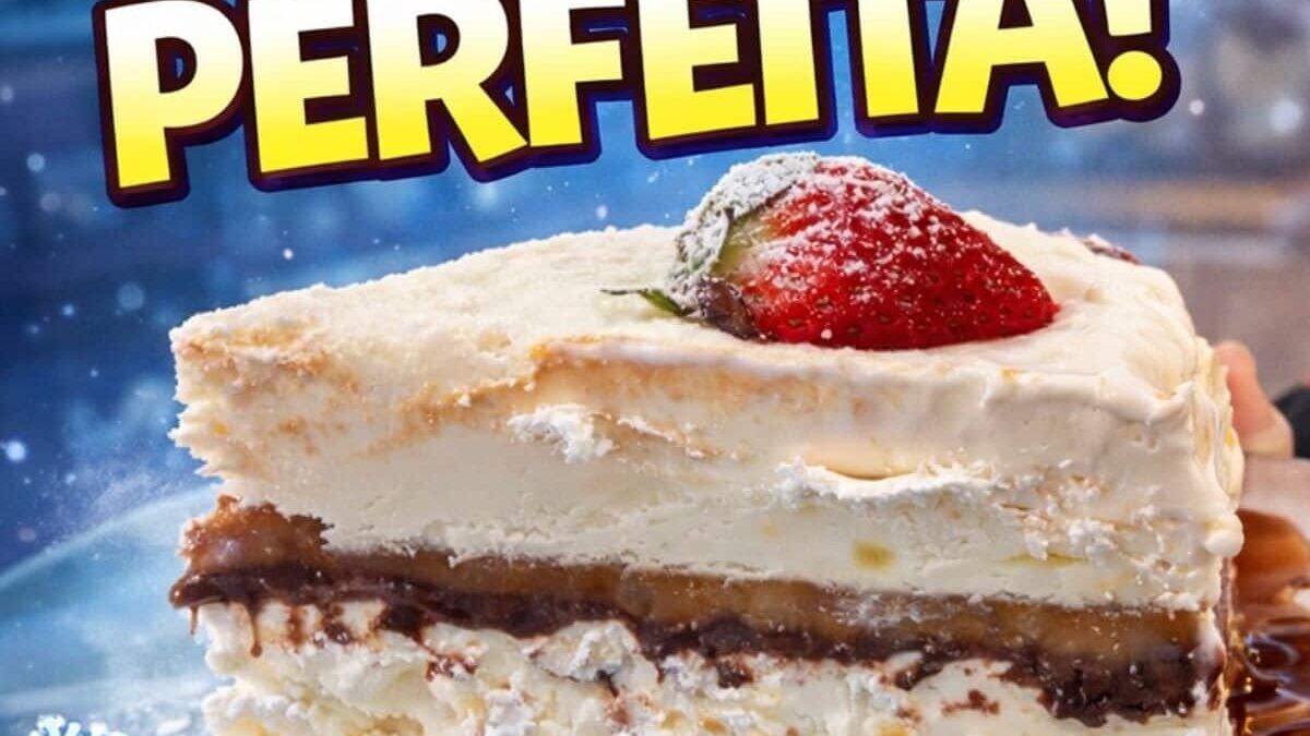 Torta de sorvete com Nutella: camadas perfeitas e cremosidade irresistível