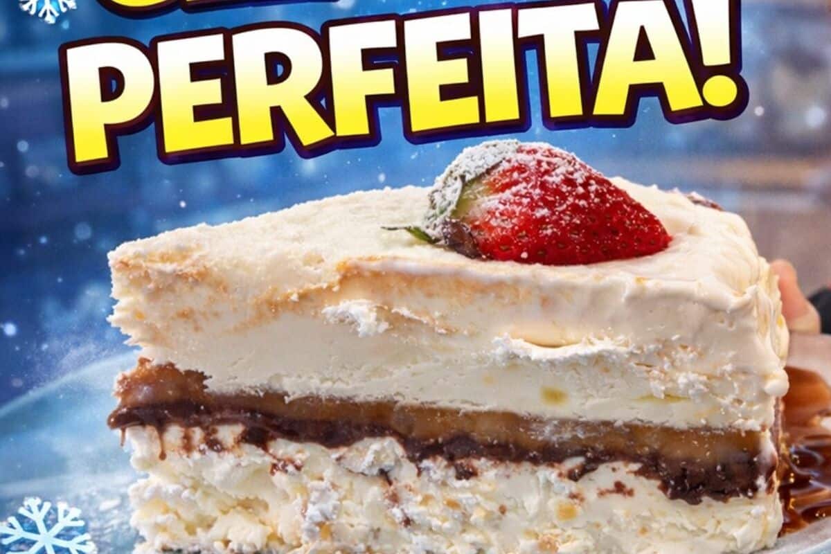 Torta de sorvete com Nutella: camadas perfeitas e cremosidade irresistível