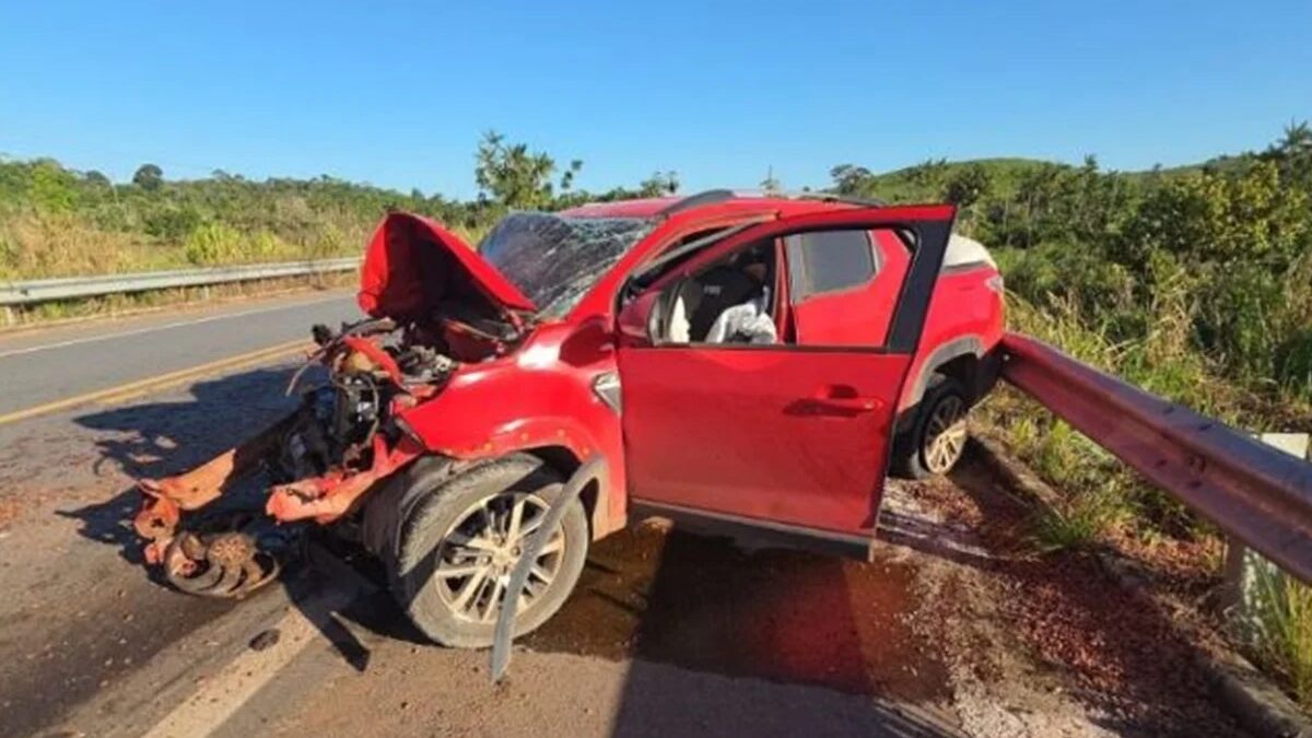 Três mulheres morrem em acidente na BR-422, no Pará, após pneu furar
