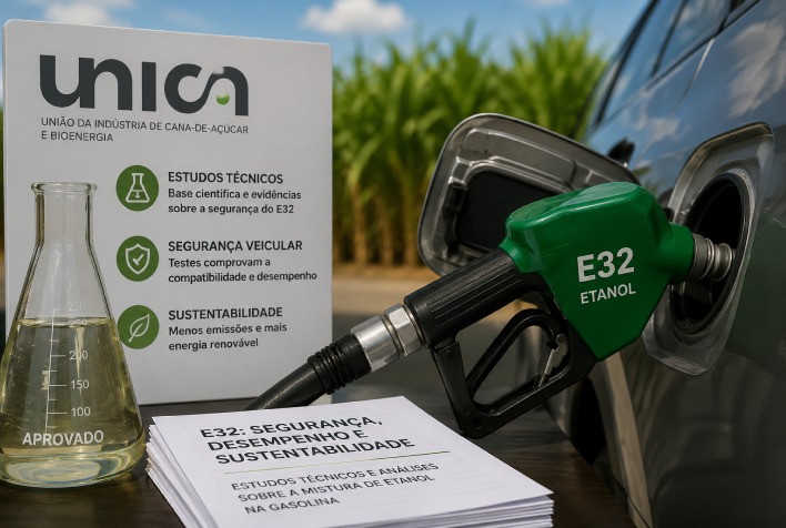 Unica defende gasolina E32 e rebate ação do MPF com estudos técnicos robustos