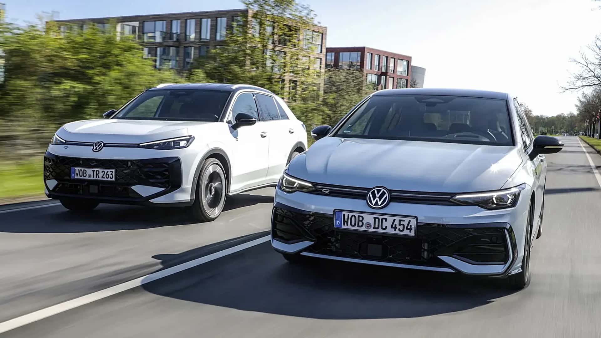 Volkswagen inicia pré-venda do Golf e T-Roc com novo sistema híbrido pleno na Alemanha