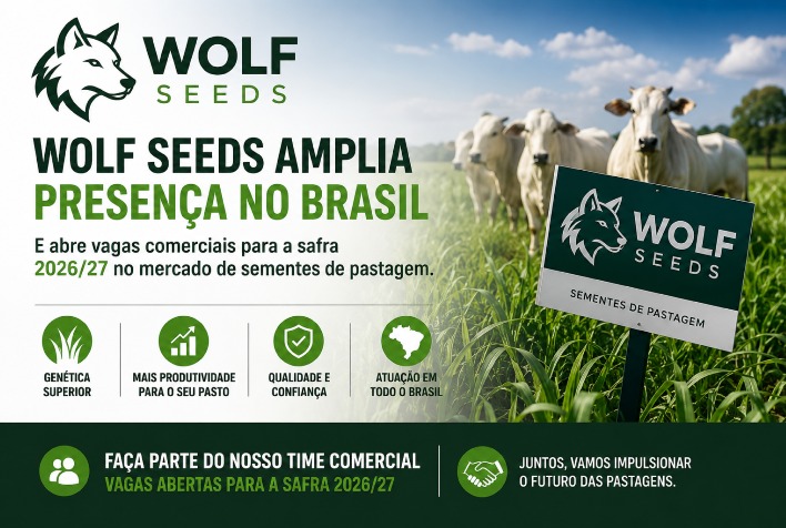 Wolf Seeds expande atuação no Brasil e abre vagas para a safra 2026/27