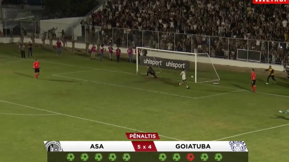 ASA-AL avança na Série D após empate com Goiatuba-GO; veja os melhores momentos
