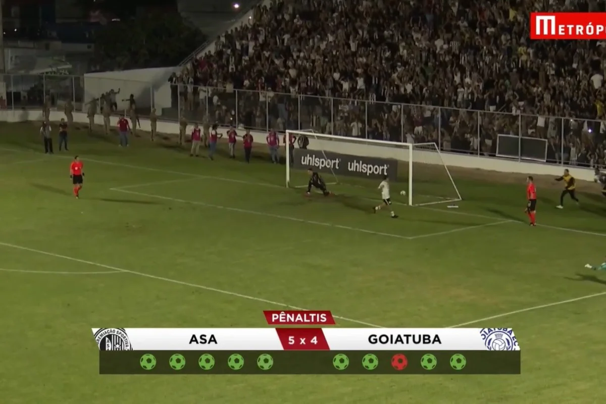 ASA-AL avança na Série D após empate com Goiatuba-GO; veja os melhores momentos