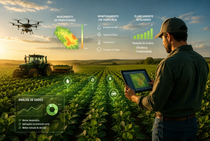 Agricultura de precisão promete reduzir custos e aumentar eficiência na próxima safra