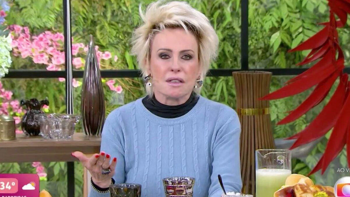 Ana Maria Braga se ausenta do Mais Você para evento na USP nesta segunda-feira