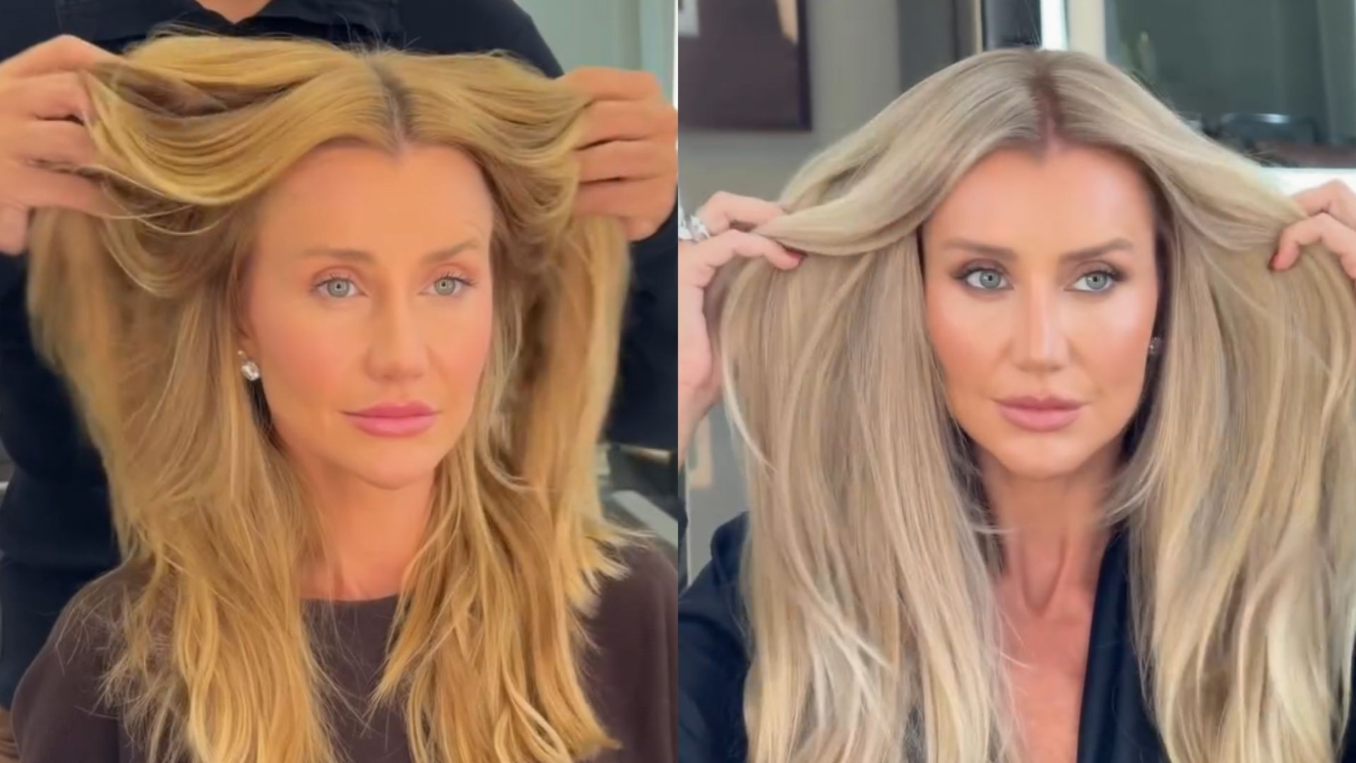 Ana Paula Siebert radicaliza o visual e adota tom 'Pearl Sand Blonde'