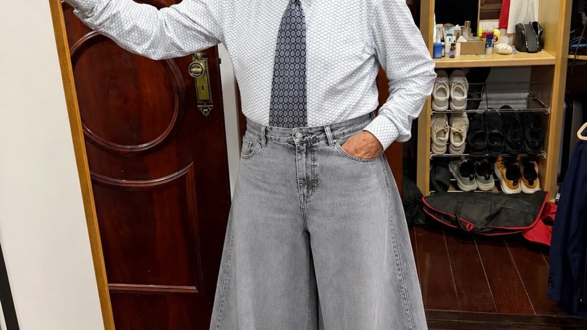Ary Fontoura diverte seguidores ao posar com look exótico no sábado (15)