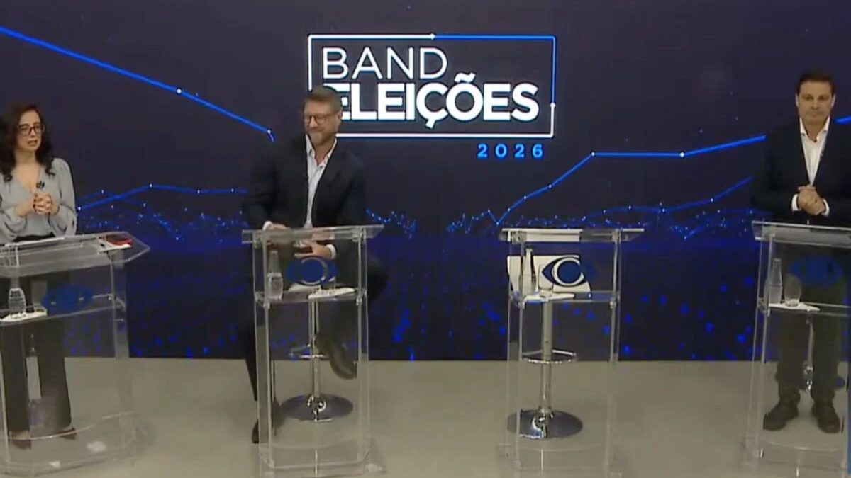 Ausência de Sergio Moro gera críticas em debate entre candidatos no Paraná