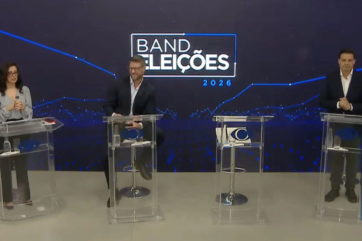 Ausência de Sergio Moro gera críticas em debate entre candidatos no Paraná