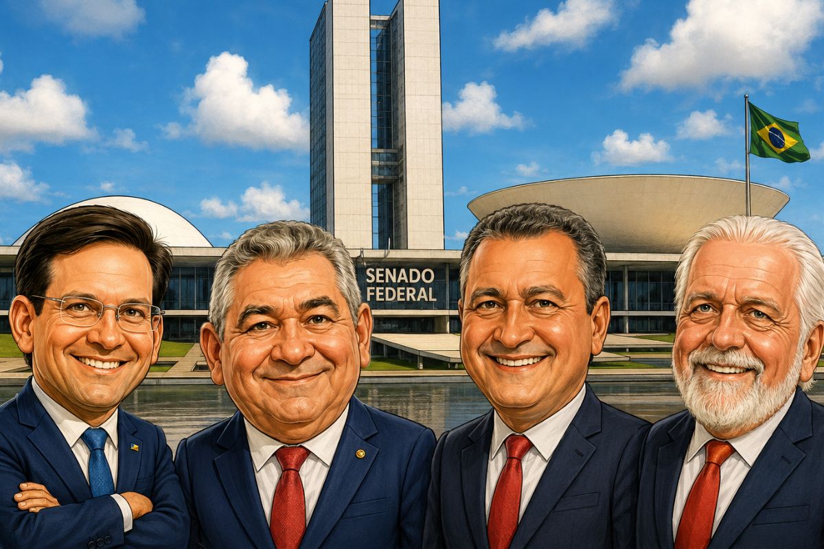 Bahia terá 8 candidatos ao Senado nas eleições de 2026, incluindo Rui Costa e Jaques Wagner.