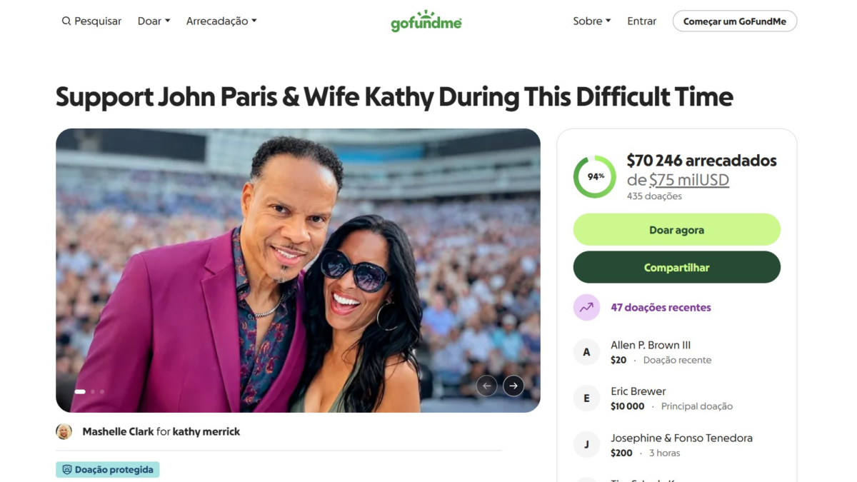 Baterista John Paris, do Earth, Wind & Fire, entra em coma induzido após parada cardíaca