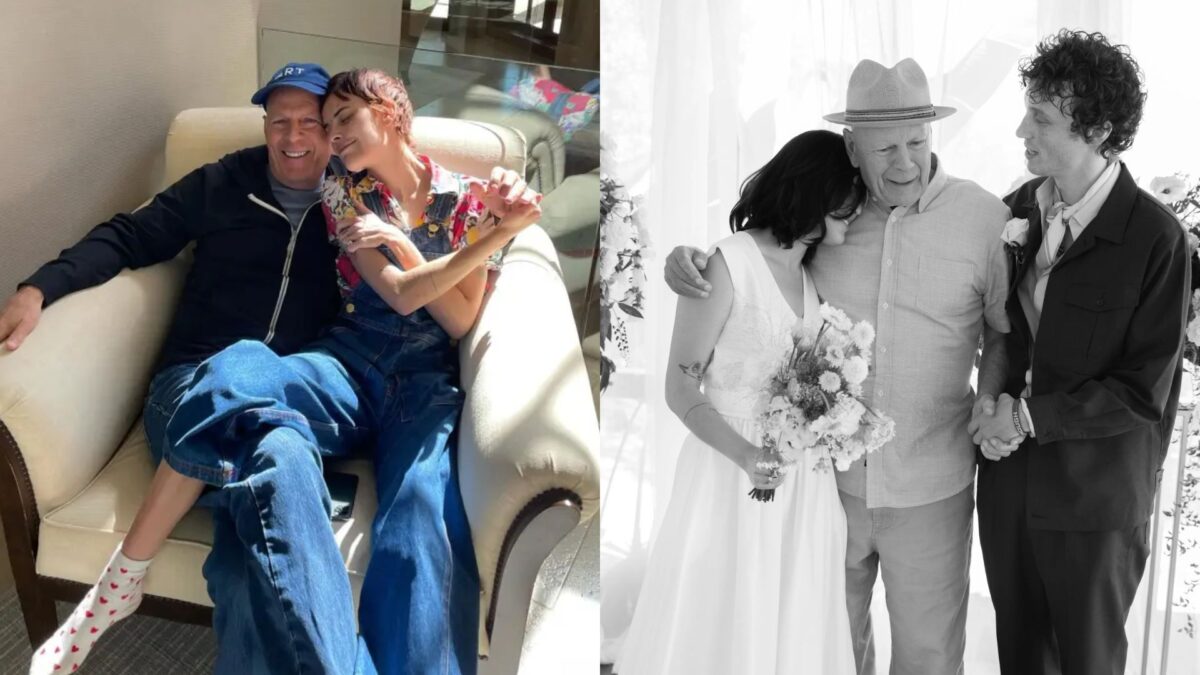 Bruce Willis celebra casamento da filha Tallulah em momento emocionante apesar da demência