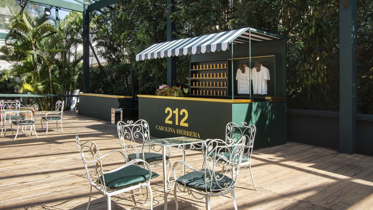 Carolina Herrera lança nova fragrância 212 Men Parfum em evento imersivo em SP