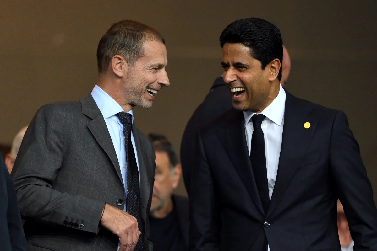 Ceferin apoia Nasser Al-Khelaifi, dono do PSG, para presidência da Fifa