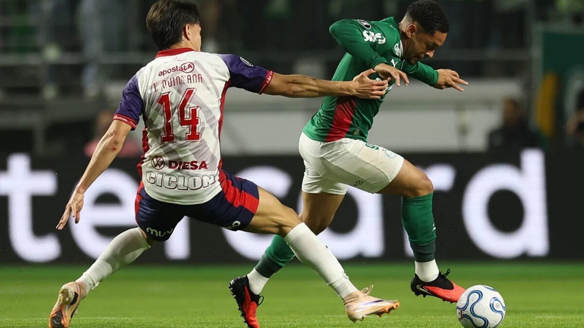 Cerro Porteño empata com Palmeiras em 1 a 1 pela Libertadores no Nubank Parque