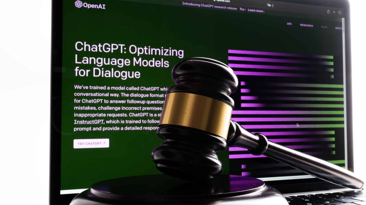 ChatGPT enfrenta quase 200 processos globais por uso de conteúdos e dados pessoais