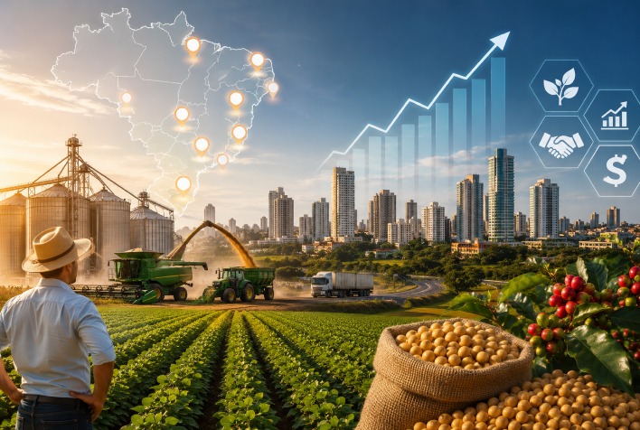 Cidades do agronegócio brasileiro revelam novas oportunidades de investimento