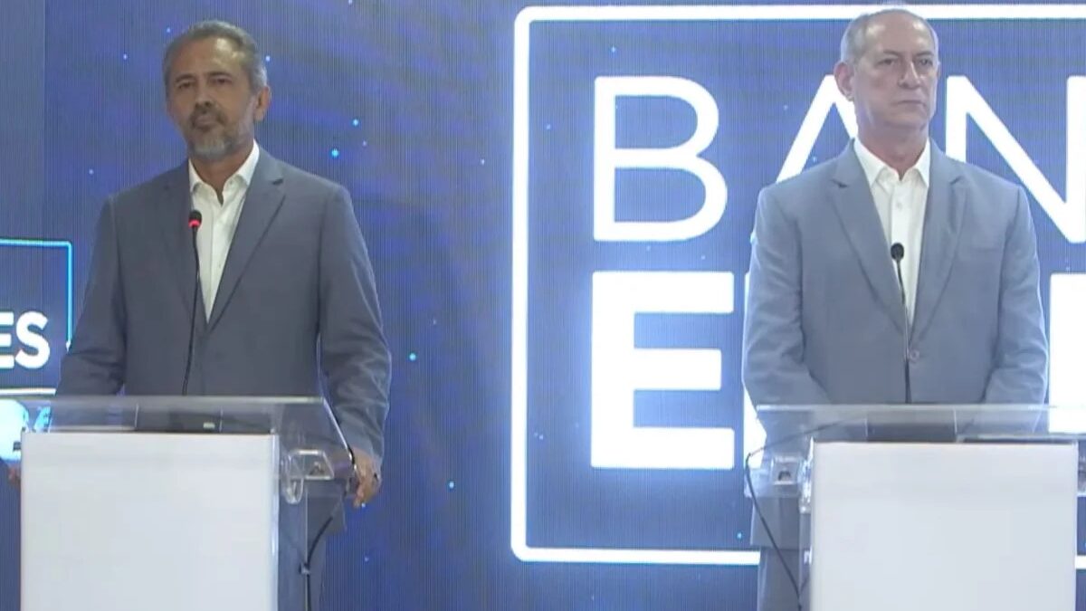 Ciro e Elmano trocam acusações sobre apoios políticos em debate no Ceará