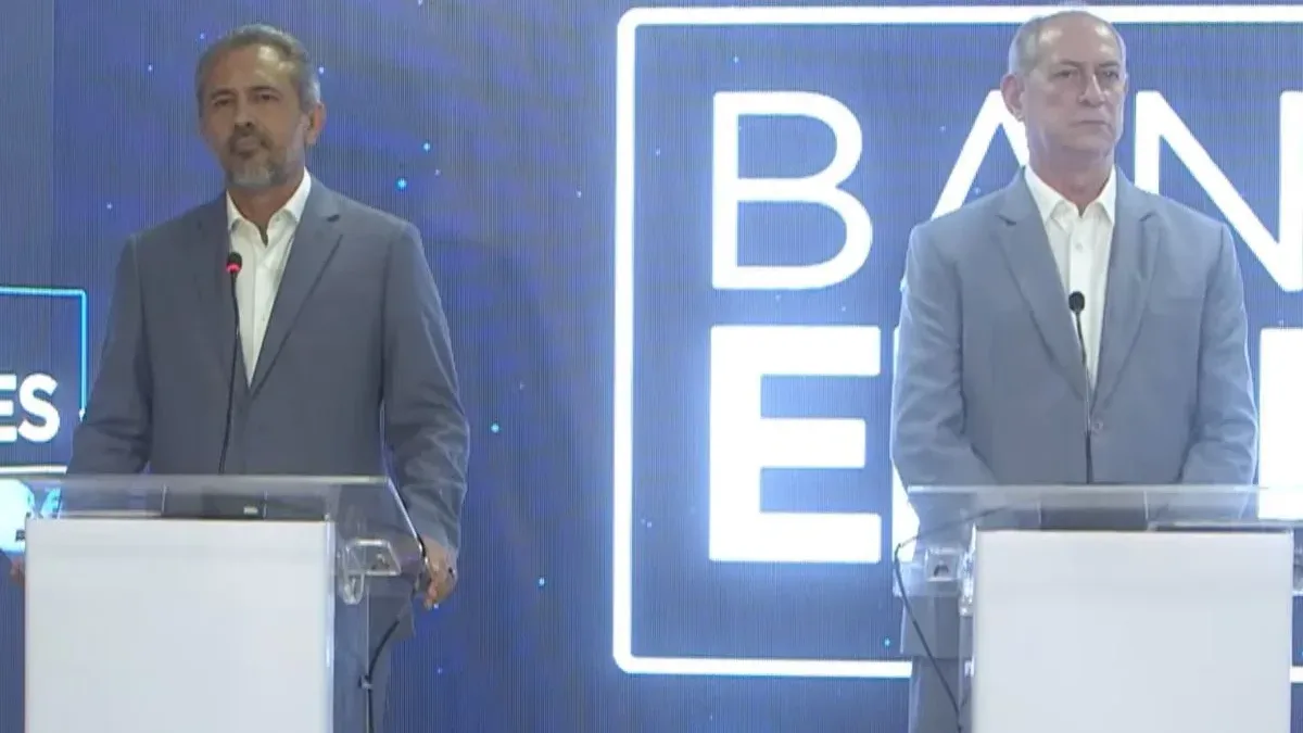 Ciro e Elmano trocam acusações sobre apoios políticos em debate no Ceará