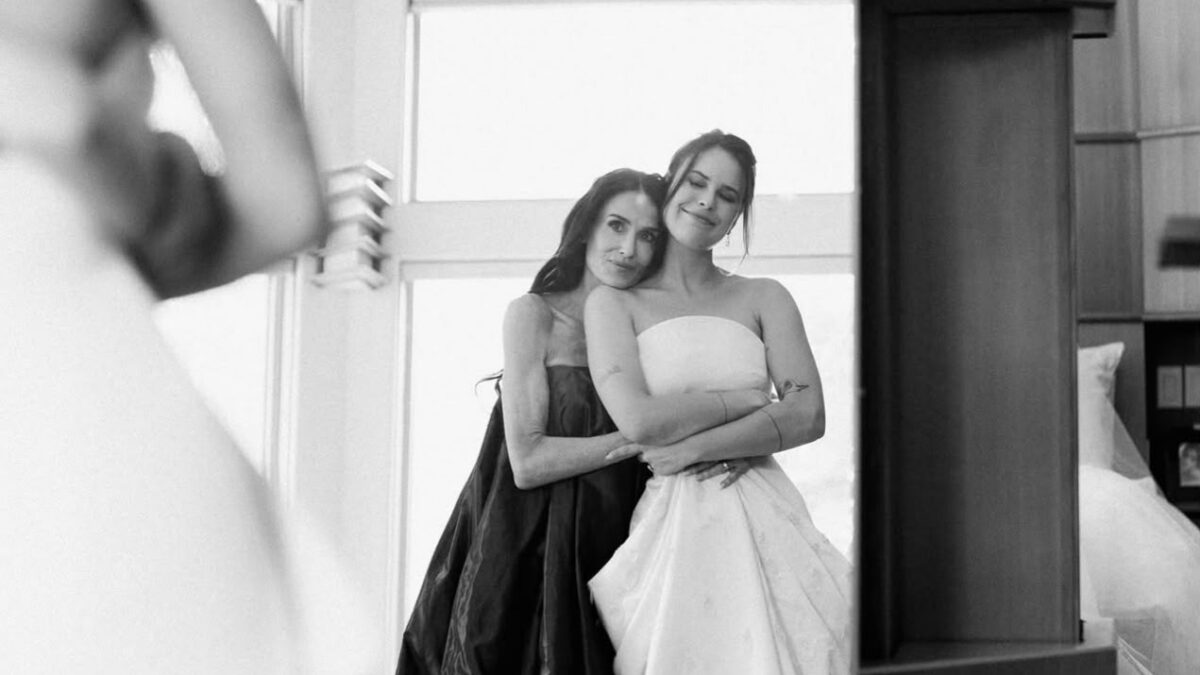 Demi Moore compartilha cliques emocionantes do casamento da filha Tallulah Willis