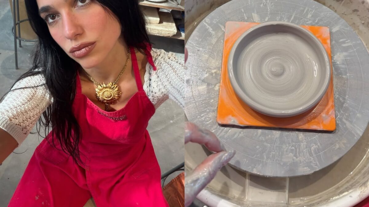 Dua Lipa inicia novo hobby com curso de cerâmica e compartilha momentos no Instagram