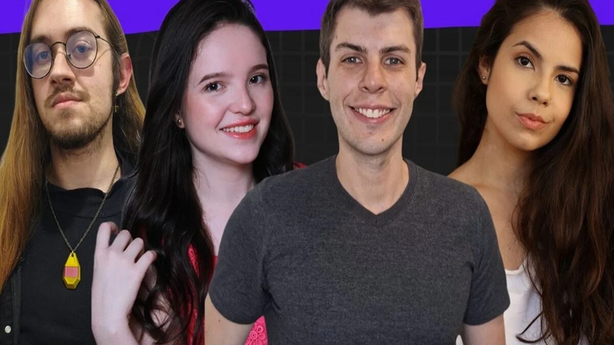 Dubladores de Helluva Boss se encontram com fãs no Metrópoles Game Festival em Brasília
