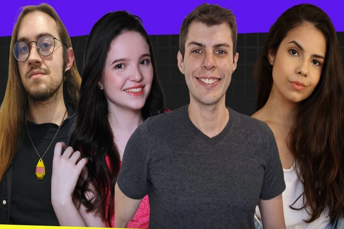 Dubladores de Helluva Boss se encontram com fãs no Metrópoles Game Festival em Brasília