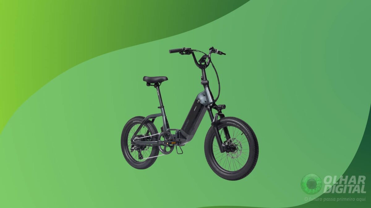 E-bike dobrável Portola 02 com motor de 750W chega ao Brasil por R$ 5 mil