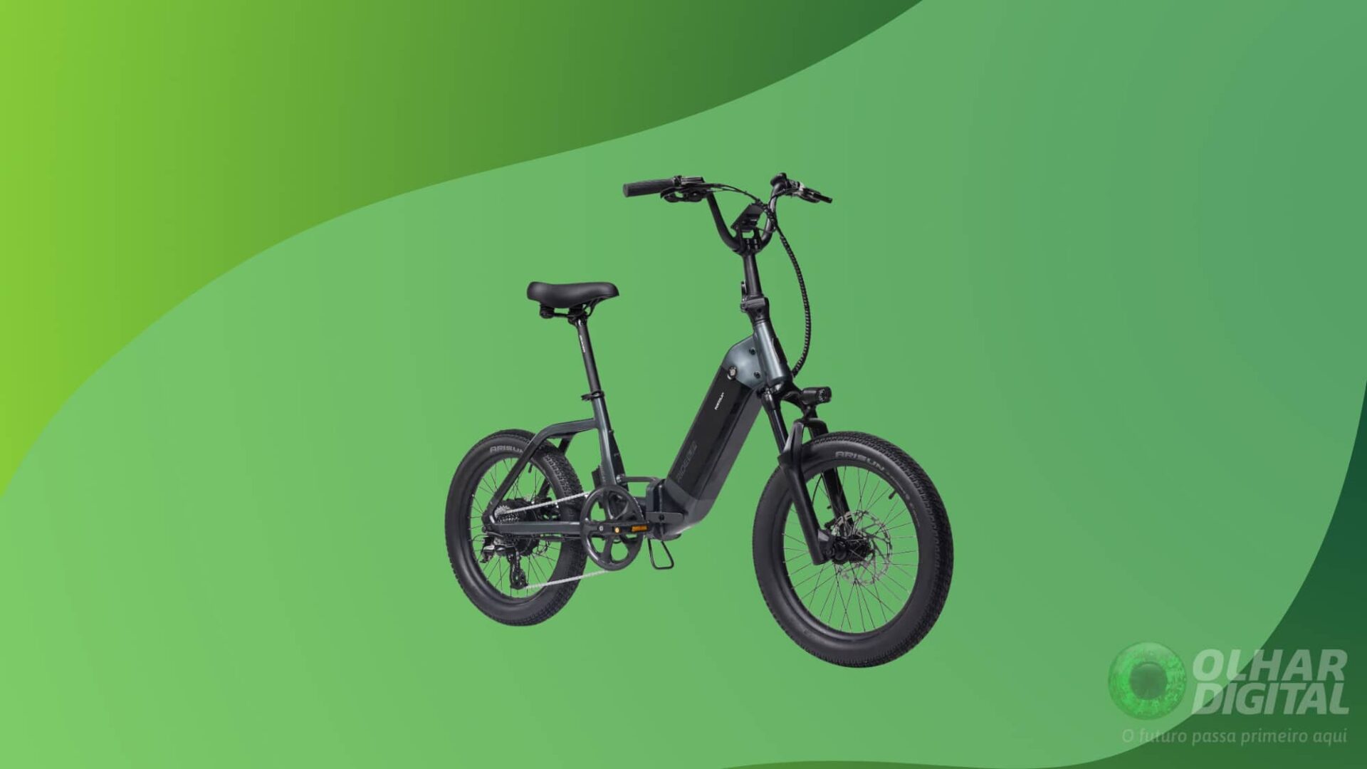 E-bike dobrável Portola 02 com motor de 750W chega ao Brasil por R$ 5 mil