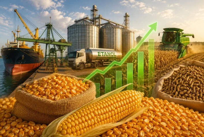 Exportações e demanda interna mantêm preços do milho estáveis em agosto