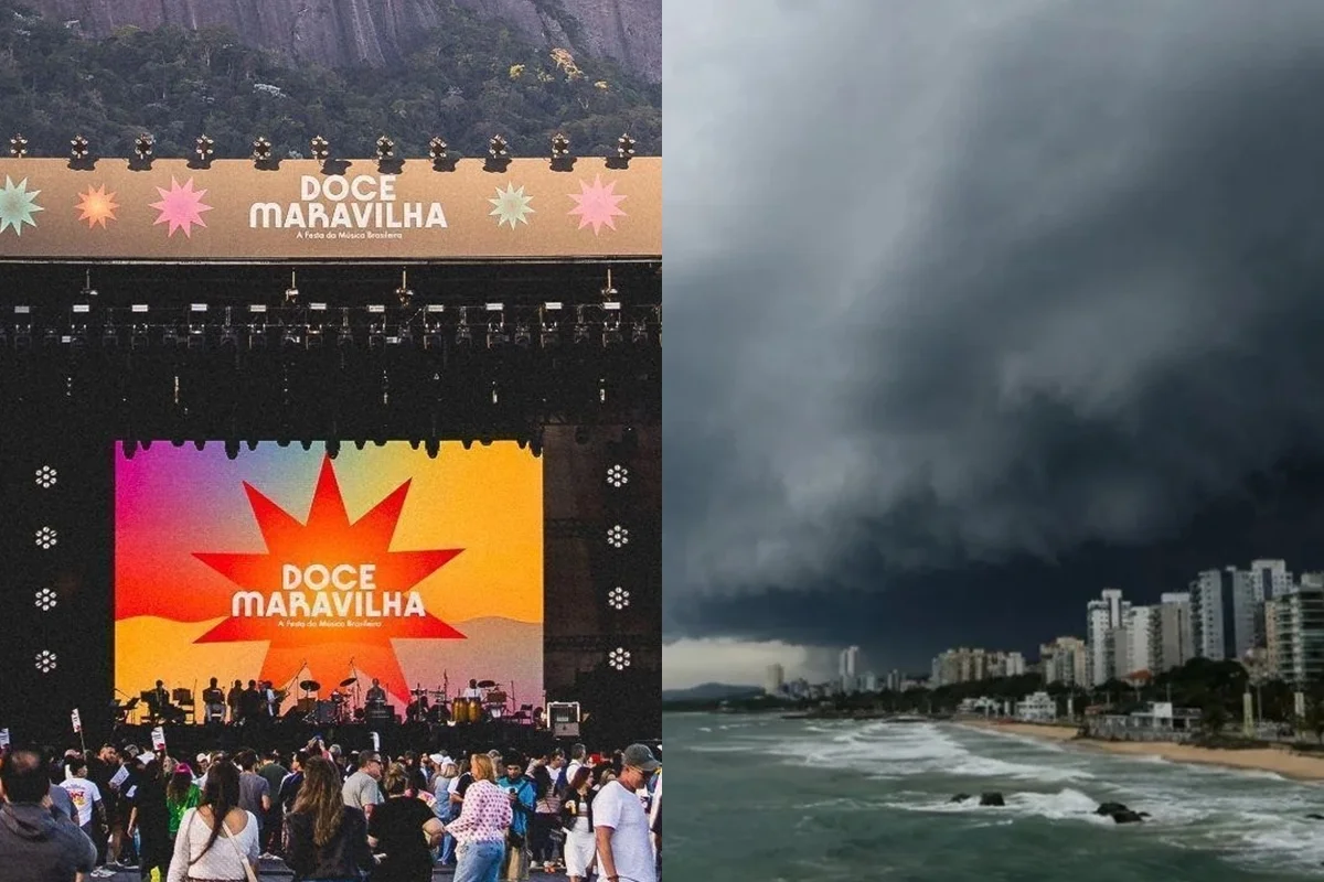 Festival Doce Maravilha cancela 1º dia de shows no RJ devido a ventos fortes