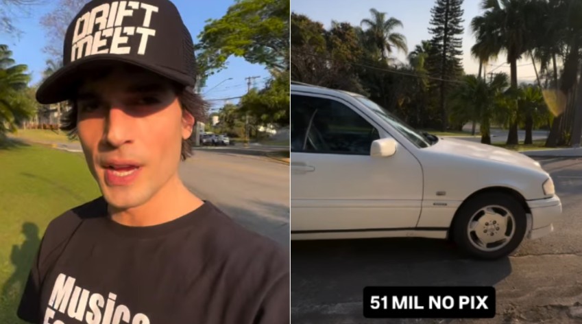 Fiuk vende Mercedes por R$ 51 mil após revelar dificuldades financeiras