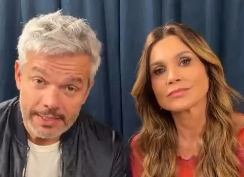 Flávia Alessandra e Otaviano Costa alertam seguidores sobre golpes com IA: 'Não acreditem'
