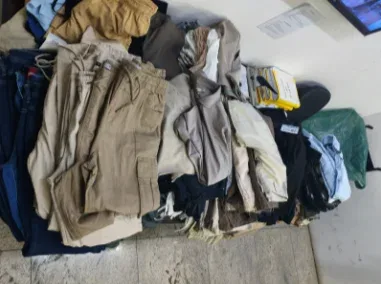 GAMA apreende 185 peças de roupas avaliadas em R$ 18,4 mil em Americana