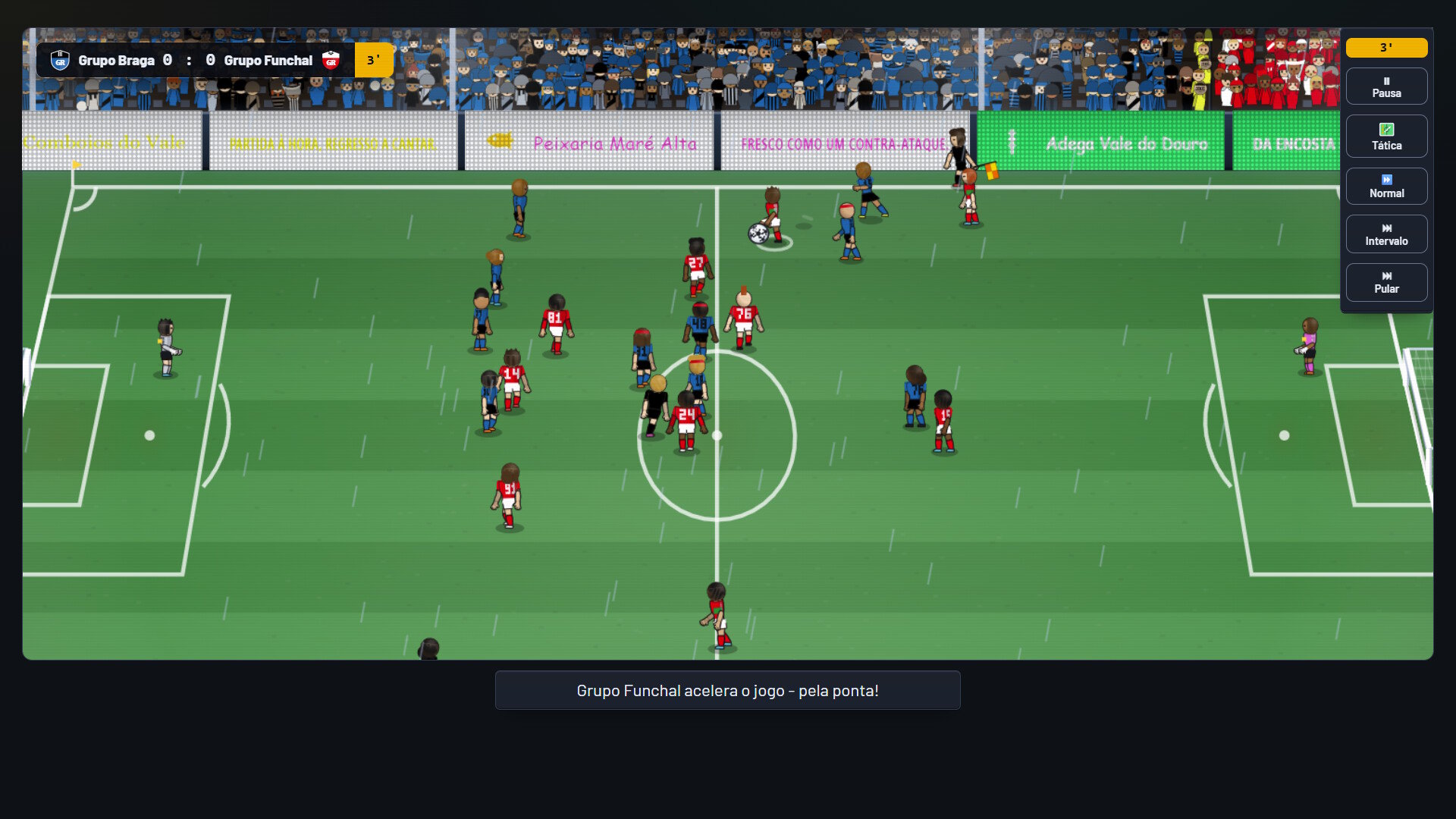 Halftime Manager promete conquistar fãs com sua abordagem de gerenciamento de futebol