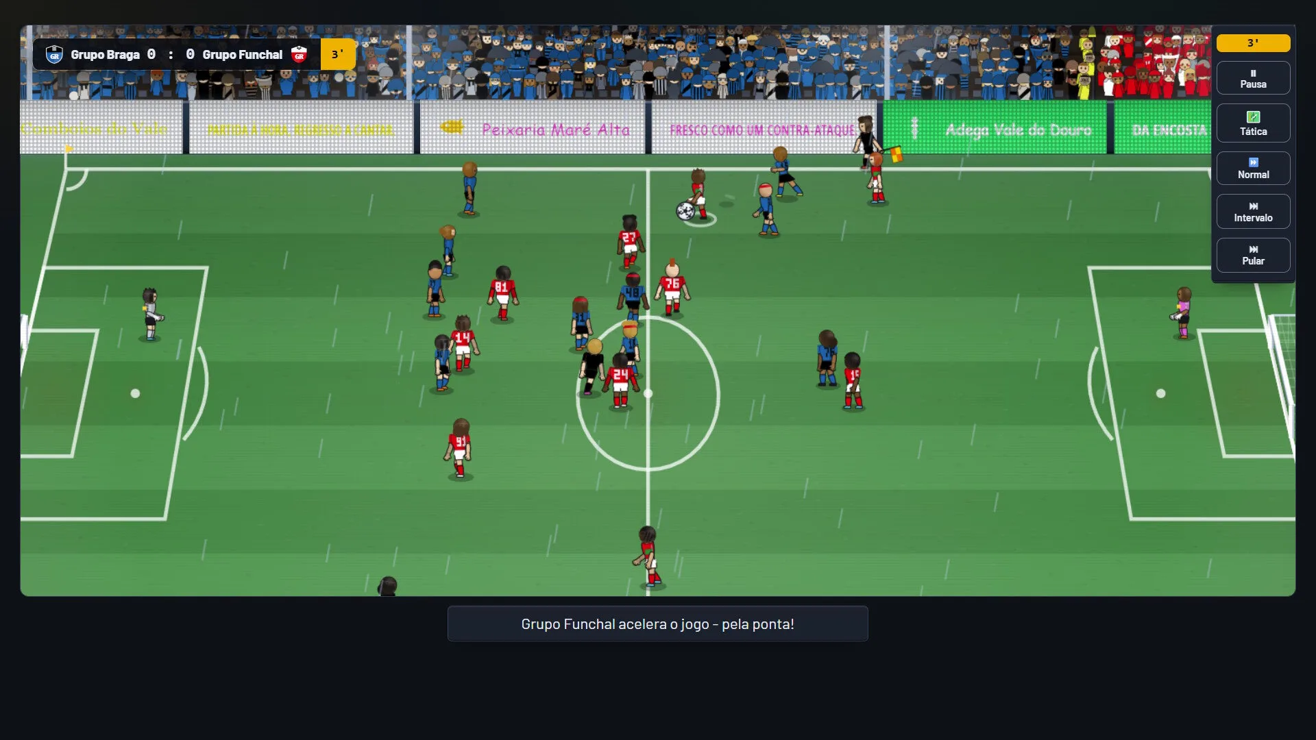 Halftime Manager promete conquistar fãs com sua abordagem de gerenciamento de futebol